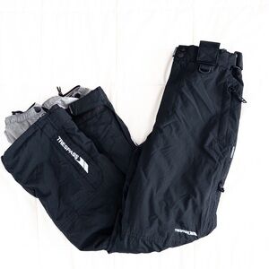 TRESPASS Kids Black Snow Pants. Size 11/12